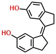 1H-Inden-5-ol, 3-(2,3-dihydro-6-hydroxy-1H-inden-1-ylidene)-2,3-dihydro-, (3Z)-