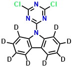 9H-Carbazole-1,2,3,4,5,6,7,8-d8, 9-(4,6-dichloro-1,3,5-triazin-2-yl)-