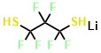 LIthium 1,1,2,2,3,3-hexafluoropropane-1,3-disulfonimide