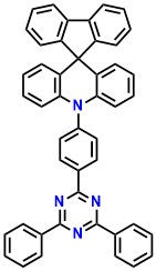 10-(4-(4,6-Diphenyl-1,3,5-triazin-2-yl)phenyl)-10H-spiro[acridine-9,9'-fluorene]