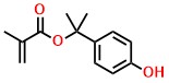 1-(4-Hydroxyphenyl)-1-methylethyl 2-methyl-2-propenoate
