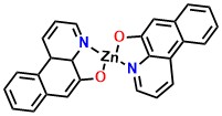 bis(benzo{f}-quinolate) Zinc(II), benzo-Znq2