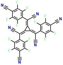 NDP-9, (2,2',2''-(Cyclopropane-1,2,3-triylidene)tris[2-(4-cyanoperfluorophenyl)acetonitrile])