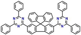 SBFTrz, 2,7-bis(4,6-diphenyl-1,3,5-triazin-2-yl)-9,9'-spirobi[fluorene]