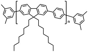 Poly[(9,9-dioctylfluorenyl-2,7-diyl)-co-(1,4-phenylene)]end capped with dimethylphenyl
