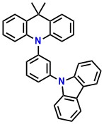 10-(3-(9H-carbazol-9-yl)phenyl)-9,9-dimethyl-9,10-dihydroacridine