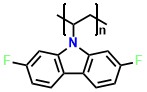 2,7-F-PVF, Poly[9-sec-butyl-2,7-difluoro-9H-carbazole]