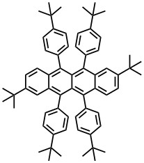 2,8-Ditert-butyl-5,6,11,12-tetrakis(4-(tert-butyl)phenyl)naphthacene
