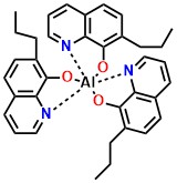 Al(7-Prq)3, Tris(7-propyl-8-hydroxyquinolinolato) aluminum