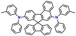 BD-6MDPA, N5,N9-Diphenyl-N5,N9-di-m-tolylspiro[benzo[c]fluorene-7,9'-fluorene]-5,9-diamine