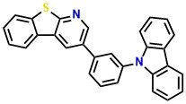BTP1, 3-(3-(9H-Carbazol-9-yl)phenyl)benzo[4,5]thieno[2,3-b]pyridine