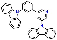 CPPyC, 9-(5-(3-(9H-Carbazol-9-yl)phenyl)pyridin-3-yl)-9H-carbazole