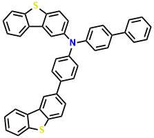 DBTA, N-([1,1'-biphenyl]-4-yl)-N-(4-(dibenzo[b,d]thiophen-2-yl)phenyl)dibenzo[b,d]thiophen-2-amine