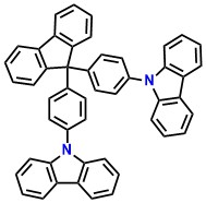 FL-2CBP, 9,9-Bis[4-(carbazol-9-yl)-phenyl]fluorene