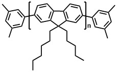 Poly[9,9-dihexylfluorenyl-2,7-diyl] end capped with dimethylphenyl