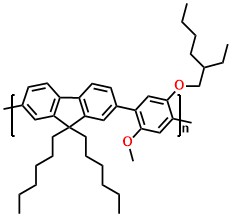 Poly[(9,9-dihexylfluorenyl-2,7-diyl)-alt-(2-methoxy-5-{2-ethylhexyloxy}-1,4-phenylene)]