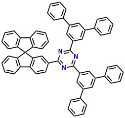 2-(9,9'-Spirobi[fluoren]-2-yl)-4,6-di([1,1':3',1''-terphenyl]-5'-yl)-1,3,5-triazine