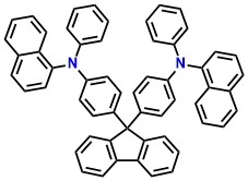 NPBAPF, 9,9-Bis[4-[N-(1-naphthyl)anilino]phenyl]fluorene