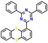 oTE-DRZ, 2,4-Diphenyl-6-(thianthren-1-yl)-1,3,5-triazine