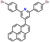 Py-Br, 2,6-Bis(4-bromophenyl)-4-(pyren-1-yl)pyridine