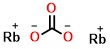 Rb2CO3, Rubidium carbonate