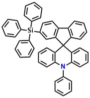 SSTF, 10-Phenyl-2'-(triphenylsilyl)-10H-spiro[acridine-9,9'-fluorene]