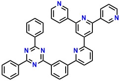 T3PyTRZ, 6-(3-(4,6-Diphenyl-1,3,5-triazin-2-yl)phenyl)-6'-(pyridin-3-yl)-2,4':2',3''-terpyridine