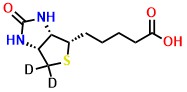 Biotin-d₂ (ring-6,6-d₂)