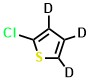 2-Chlorothiophene-d₃