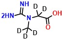 Creatine-d₅ H₂O (N-methyl-d₃; glycine-2,2-d₂)