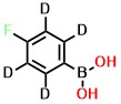 4-Fluorophenylboronic-d₄ Acid