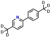 5-(Methyl-d₃)-2-[4-(methyl-d₃)phenyl]pyridine