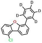 1-Chloro-6-(phenyl-d₅)dibenzo[b,d]furan