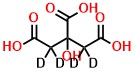 Citric-2,2,4,4-d₄ Acid