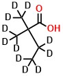 2,2-Dimethylbutyric-d₁₁ Acid
