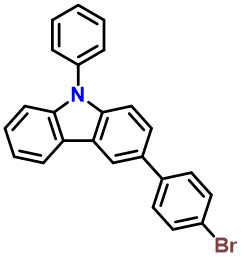 3-(4-bromophenyl)-9-phenyl-9H-carbazole