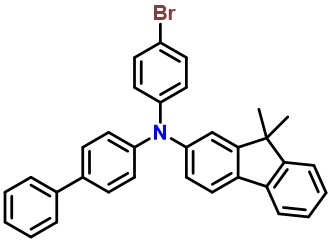 N-([1,1'-biphenyl]-4-yl)-N-(4-bromophenyl)-9,9-dimethyl-9H-fluoren-2-amine