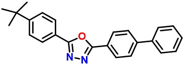 2-([1,1'-biphenyl]-4-yl)-5-(4-(tert-butyl)phenyl)-1,3,4-oxadiazole