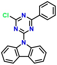 9-(4-chloro-6-phenyl-1,3,5-triazin-2-yl)-9H-carbazole
