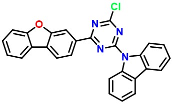9H-Carbazole,9-[4-chloro-6-(3-dibenzofuranyl)-1,3,5-triazin-2-yl]