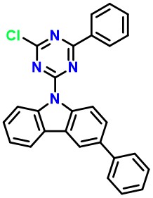 9H-Carbazole, 9-(4-chloro-6-phenyl-1,3,5-triazin-2-yl)-3-phenyl