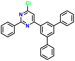 Pyrimidine, 4-chloro-2-phenyl-6-[1,1':3',1''-terphenyl]-5'-yl