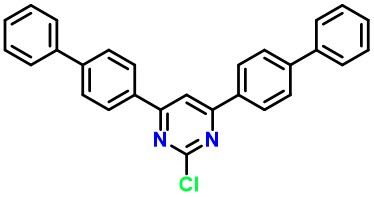4,6-Di([1,1'-biphenyl]-4-yl)-2-chloropyrimidine