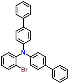 [1,1'-Biphenyl]-4-amine, N-[1,1'-biphenyl]-4-yl-N-(2-bromophenyl)-