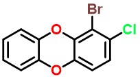 Dibenzo[b,e][1,4]dioxin, 1-bromo-2-chloro