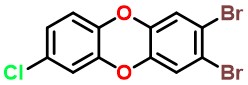 Dibenzo[b,e][1,4]dioxin, 2,3-dibromo-7-chloro