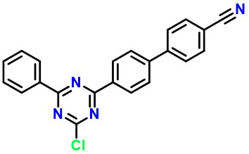 4'-(4-chloro-6-phenyl-1,3,5-triazine-2-yl)biphenyl-4-carboonitrile