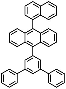 Anthracene, 9-(1-naphthalenyl)-10-[1,1':3',1''-terphenyl]-5'-yl