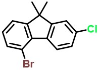 9H-Fluorene, 5-bromo-2-chloro-9,9-dimethyl