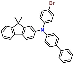 N-([1,1'-Biphenyl]-4-yl)-N-(4-bromophenyl)-9,9-dimethyl-9H-fluoren-2-amine